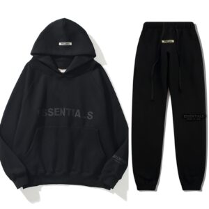 Fear Of God Essentials Oversized Tracksuit Black