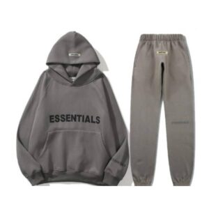 Fear of God Essentials Oversized Tracksuit Gray