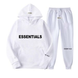 Fear Of God Essentials Tracksuit White