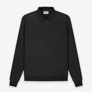 Fear of God Essentials Polo Black Sweatshirt