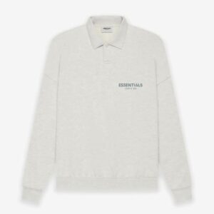 Fear of God Essentials Polo Gray Sweatshirt