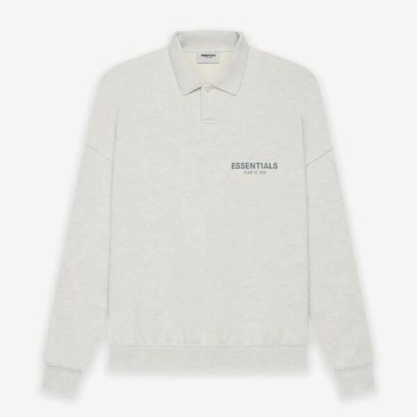 Fear of God Essentials Polo Gray Sweatshirt