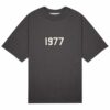 essentials black 1977 t shirt