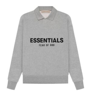 Essentials Fear of God Long Sleeve Polo Sweatshirt