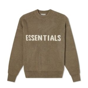 Essentials Fear of God Round Neck brown Sweater