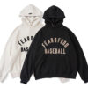 essential baseball zip hoodie