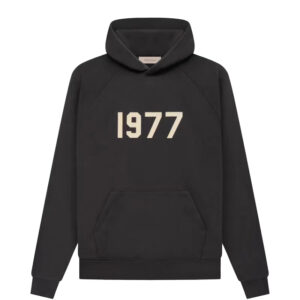 black essentials hoodie