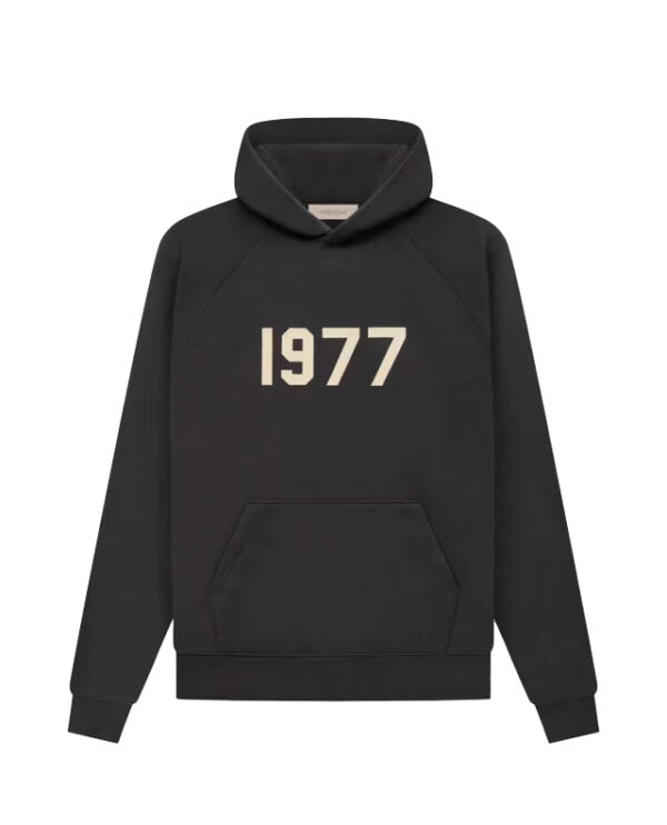 black essentials hoodie