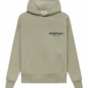 Fear of God Essentials Hoodie Olive Green